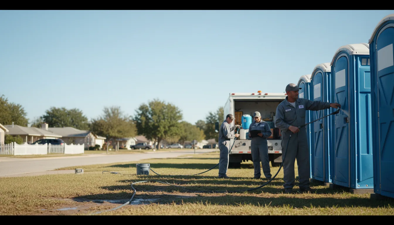 Long-Term Portable Toilet Rental in Hilmar, CA near me